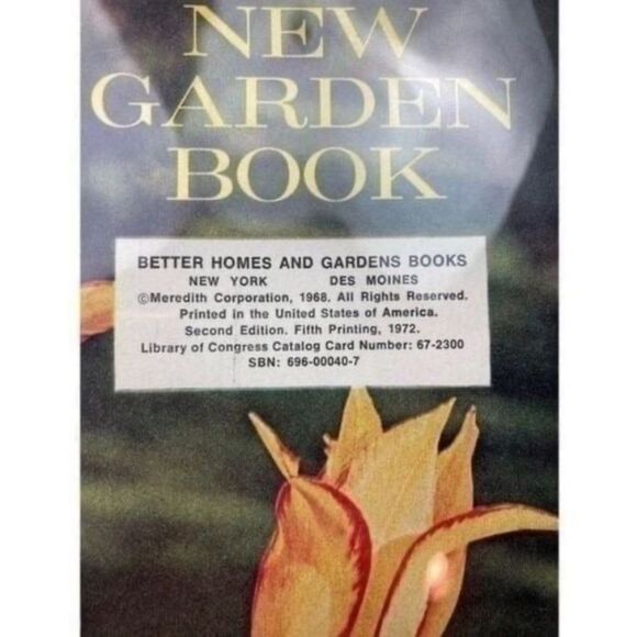 Better homes and gardens vintage new garden book - Picture 3 of 6